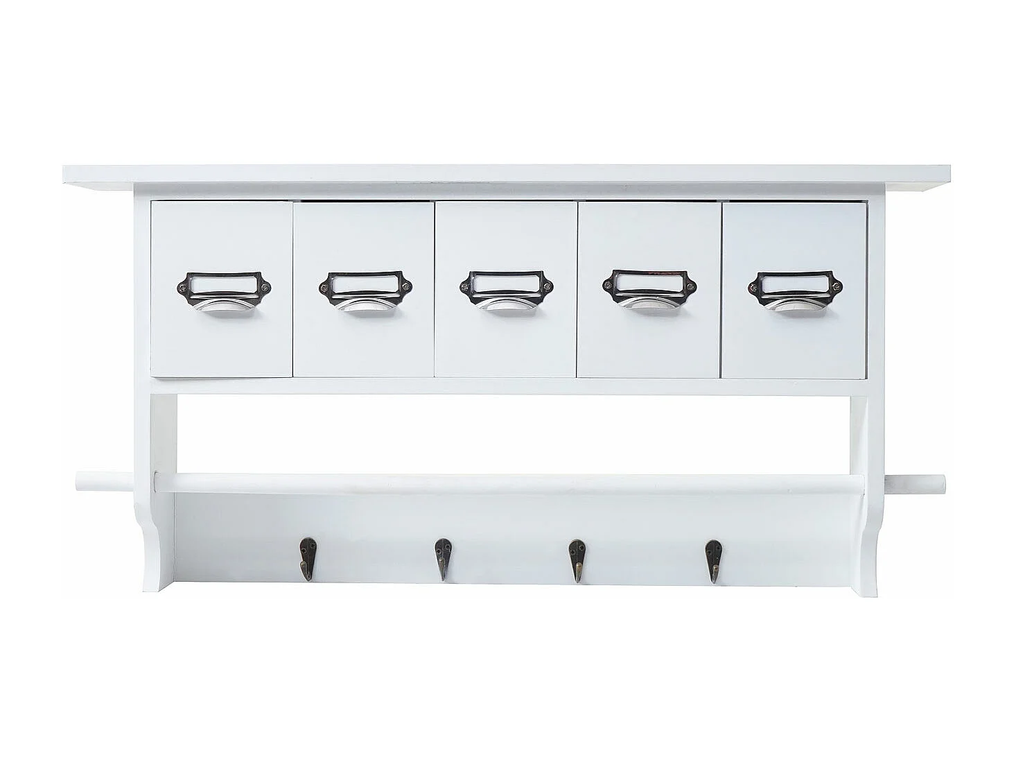 Estantería de cocina MCW-C49 5 cajones,  blanco