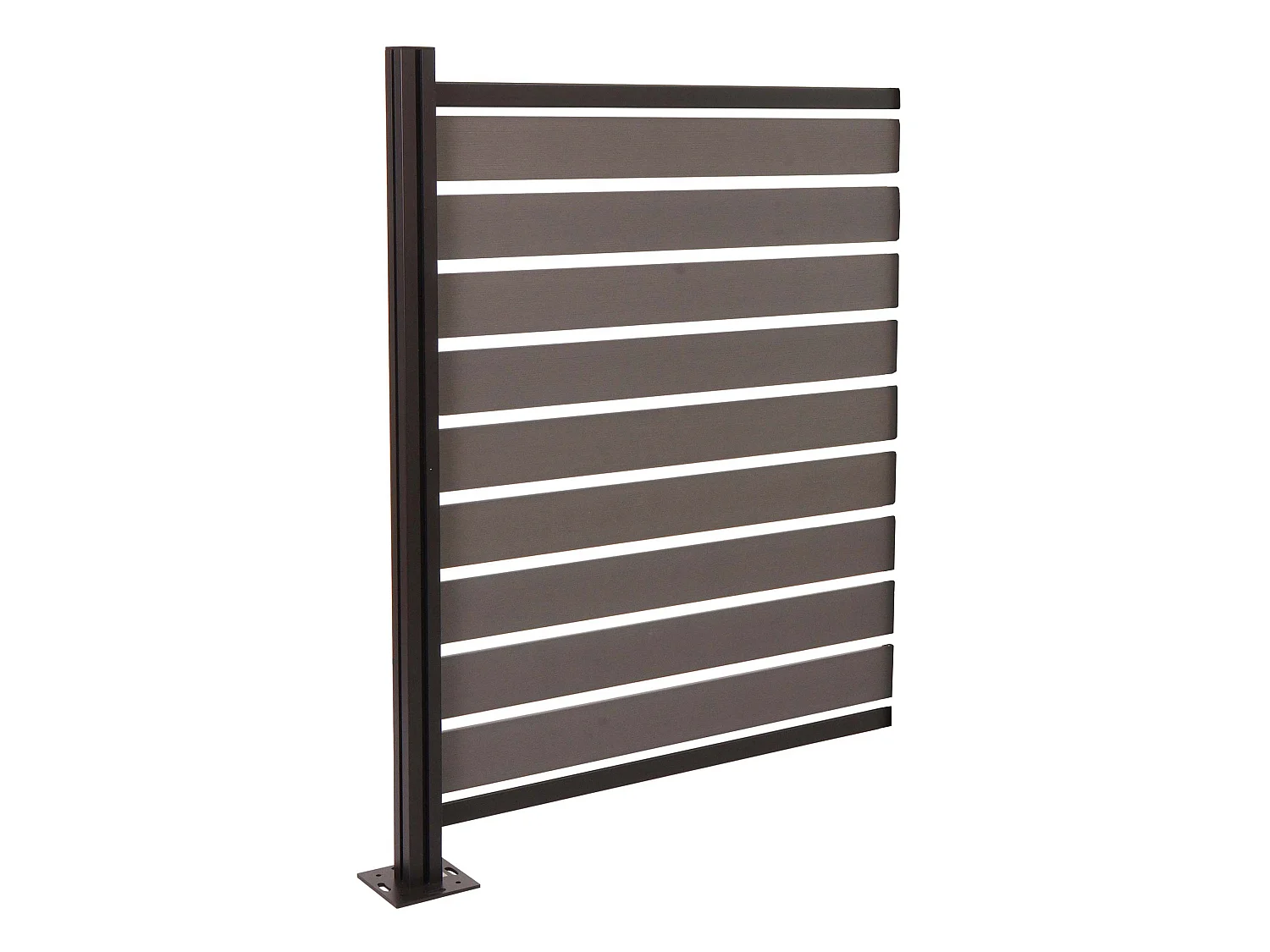 Aluminium afvalbakkenhek MCW-K57,  grijs