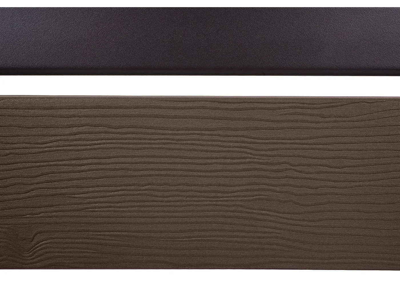 Clôture pour poubelles en aluminium MCW-K57,  marron