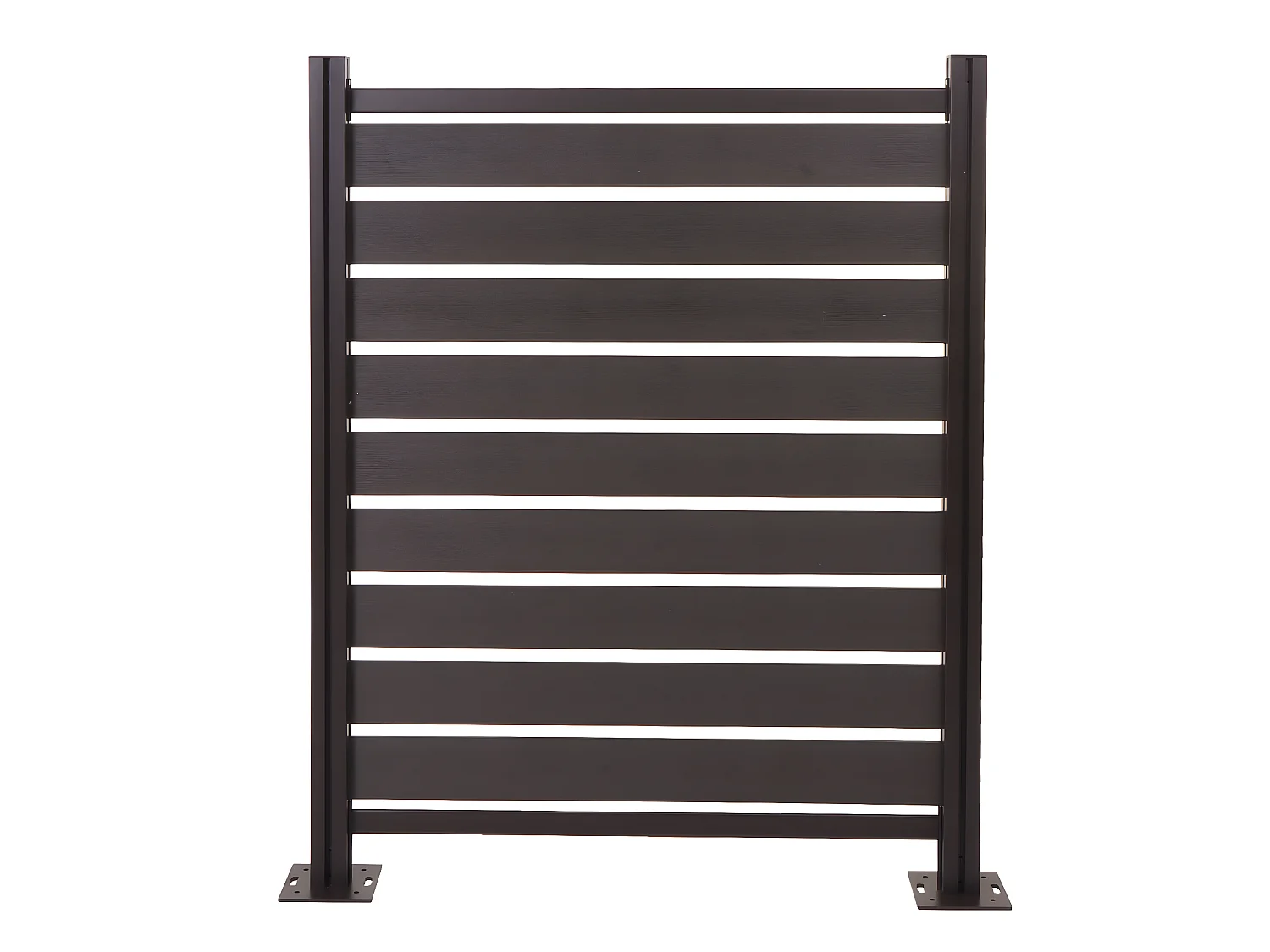 Aluminium afvalemmerhek MCW-K57,  antraciet