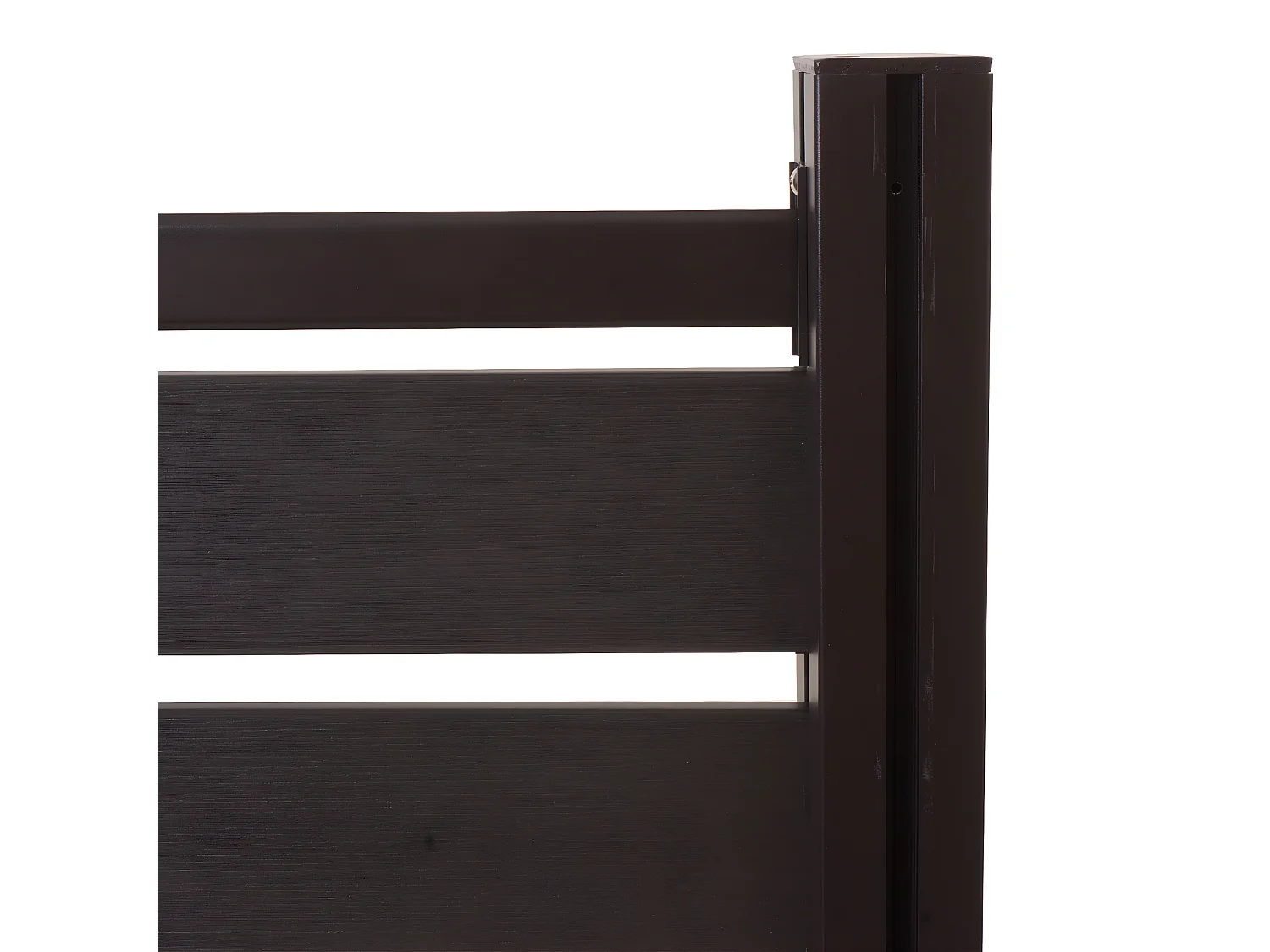 Aluminium afvalemmerhek MCW-K57,  antraciet