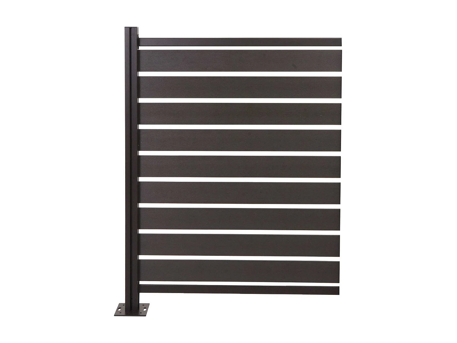 Aluminium afvalemmerhek MCW-K57,  antraciet