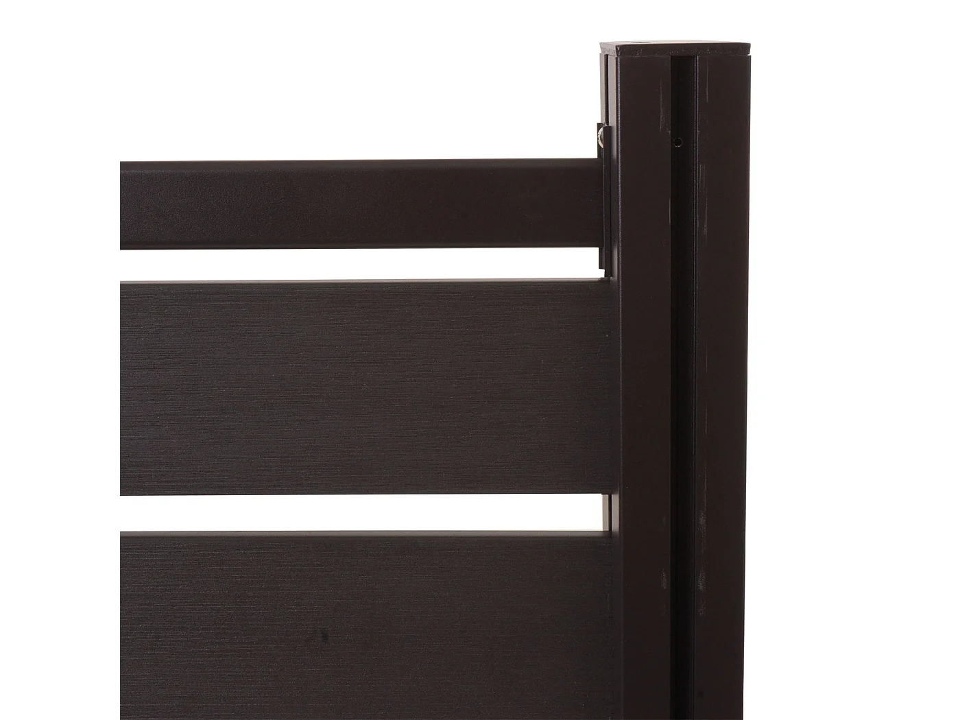 Clôture pour poubelles en aluminium MCW-K57,  anthracite