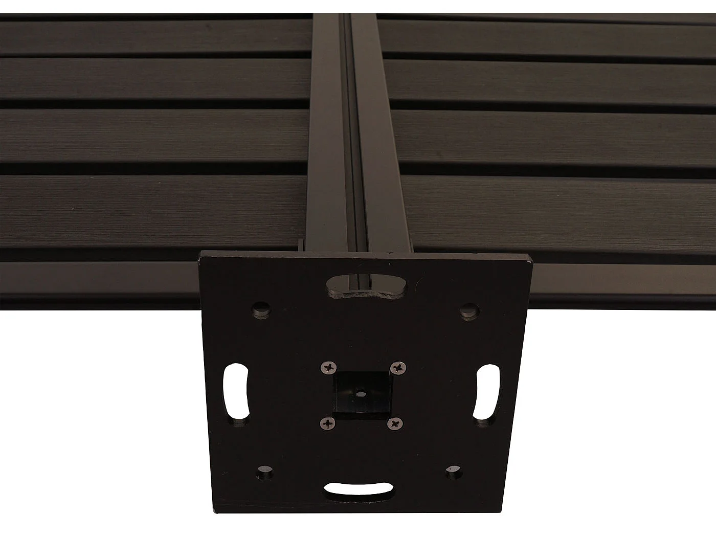 Clôture pour poubelles en aluminium MCW-K57,  anthracite