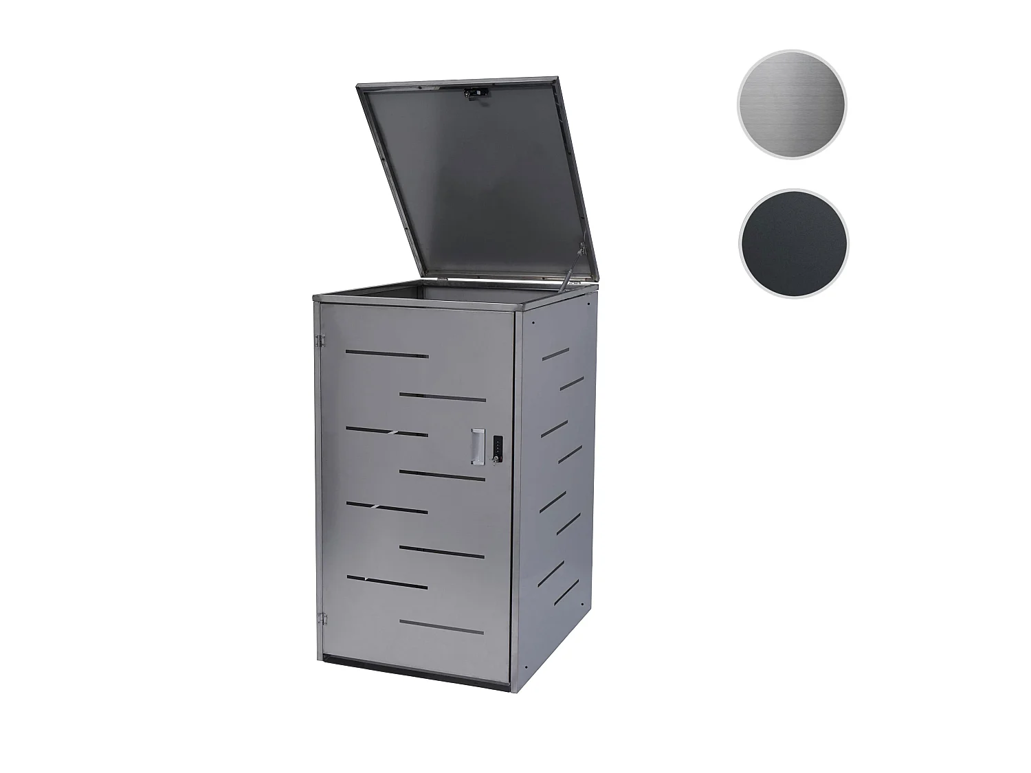 Afvalbakbekleding MCW-E83,  roestvrij staal 30kg