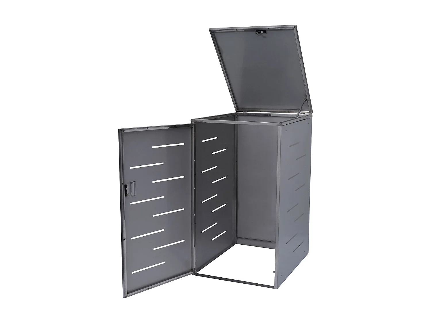 Cubo de basura MCW-E83,  acero inoxidable 30kg