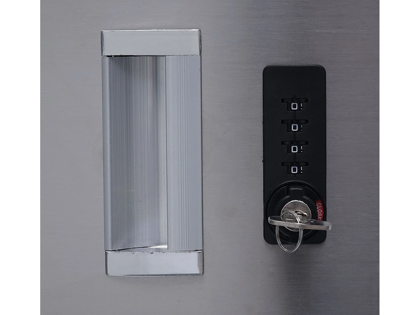 Cubo de basura MCW-E83,  acero inoxidable 30kg