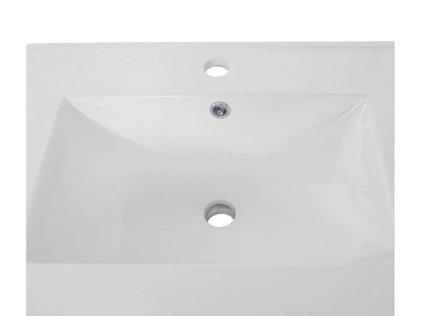 Lavabo + meuble bas MCW-D16,  blanc