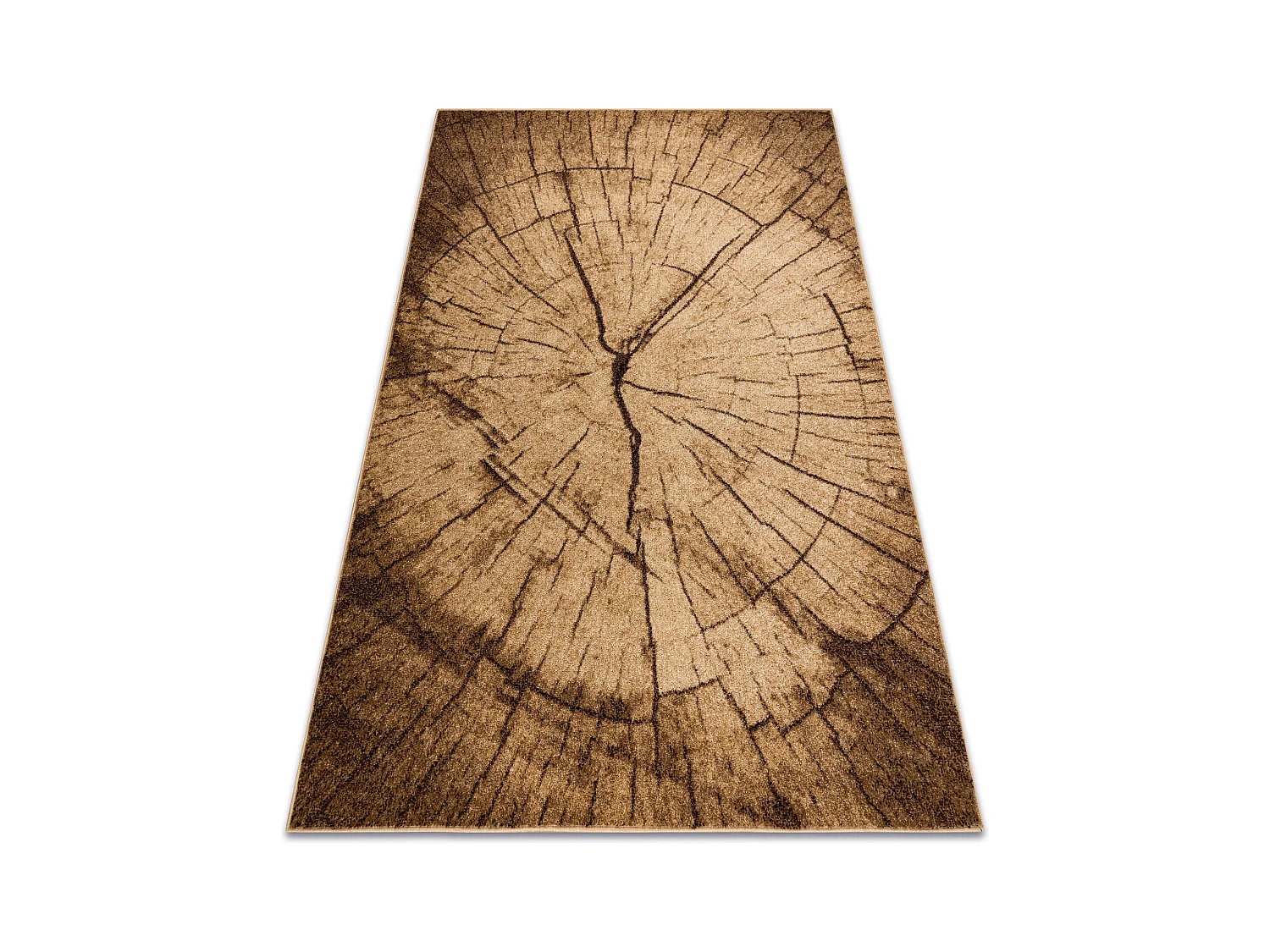 Dywan SILVER TRONKO Pień drzewo drewno - orzech  120x170 cm