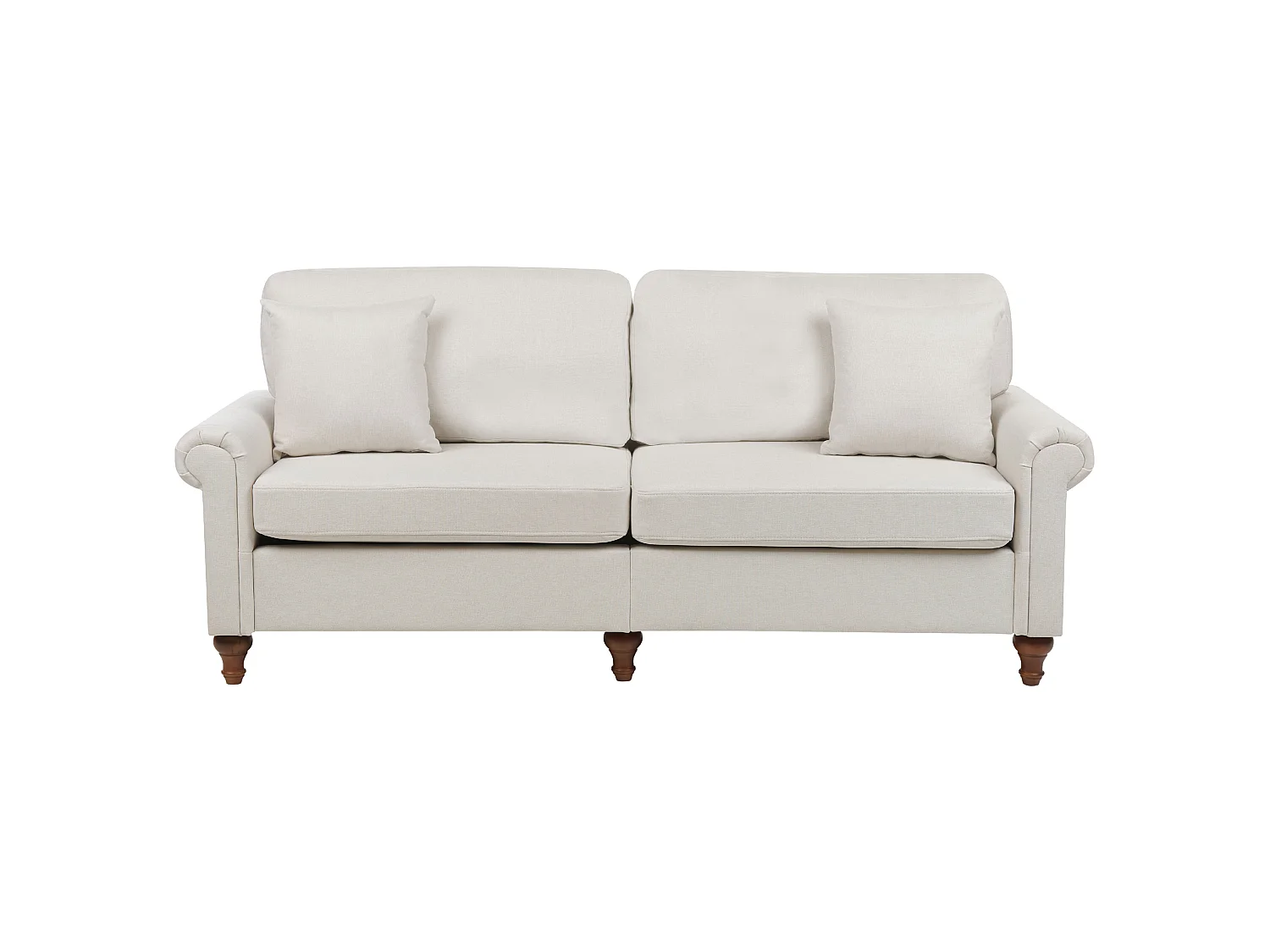 Canapé 3 places en coton beige GINNERUP
