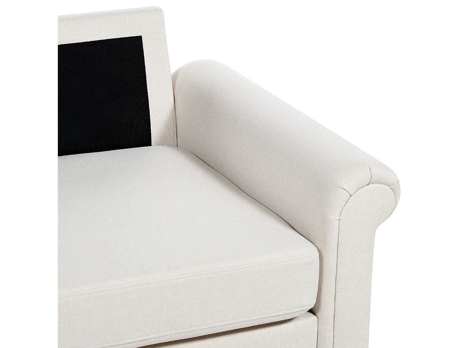 Canapé 3 places en coton beige GINNERUP