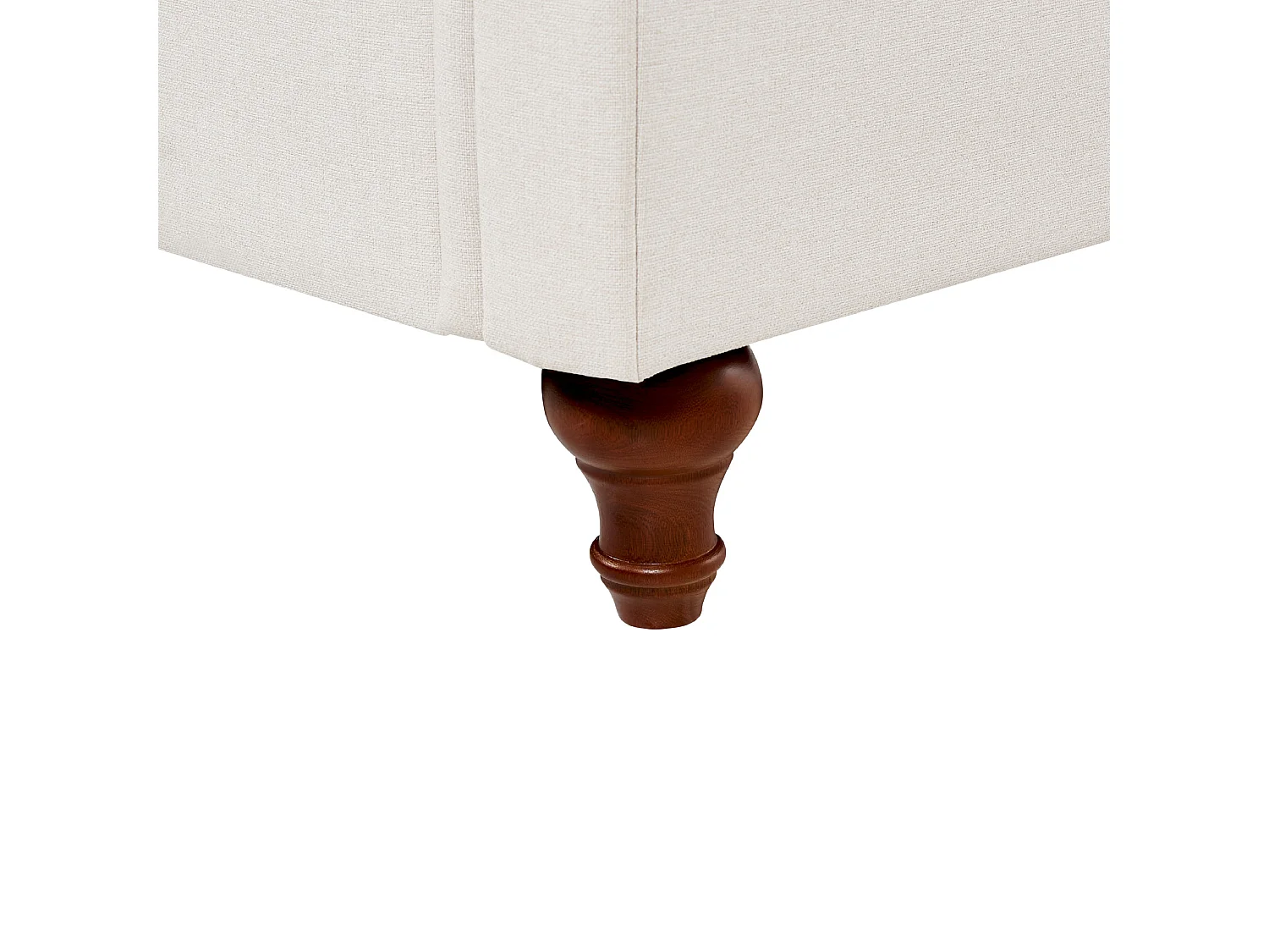 Canapé 3 places en coton beige GINNERUP