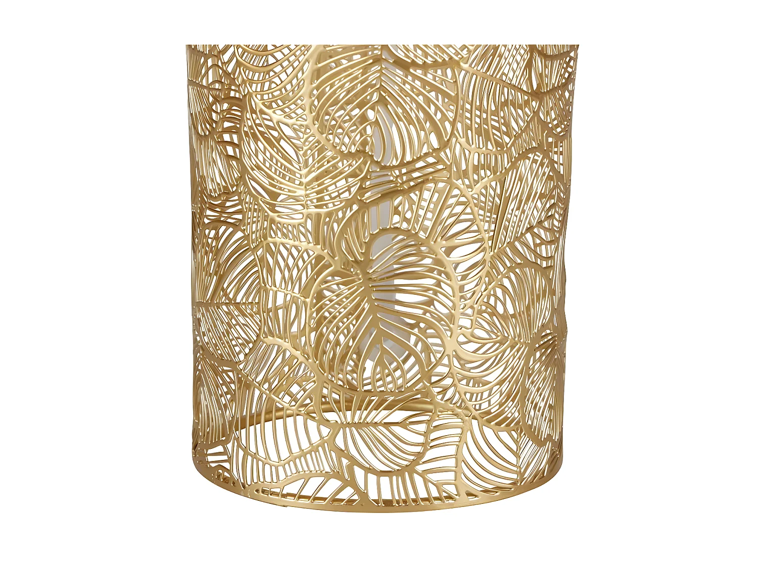 Lampe métal doré ajouré Calathéa Ostaria