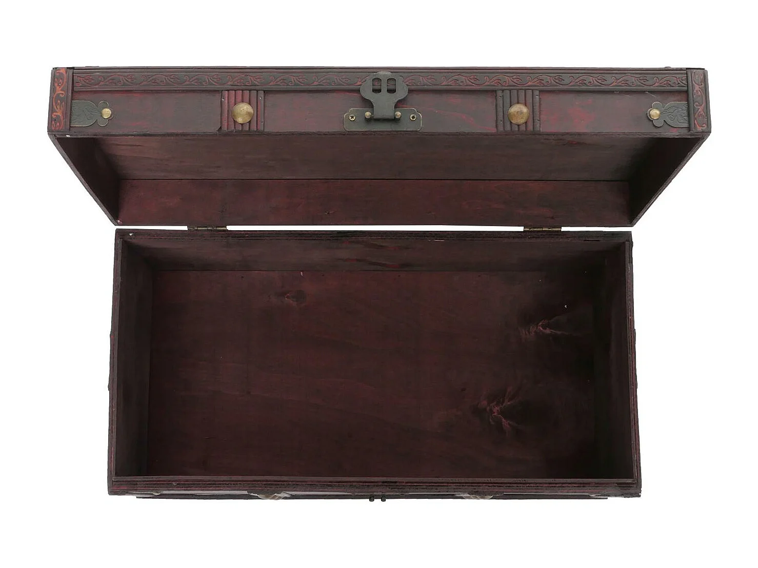 Holztruhe Antibes, Eckig