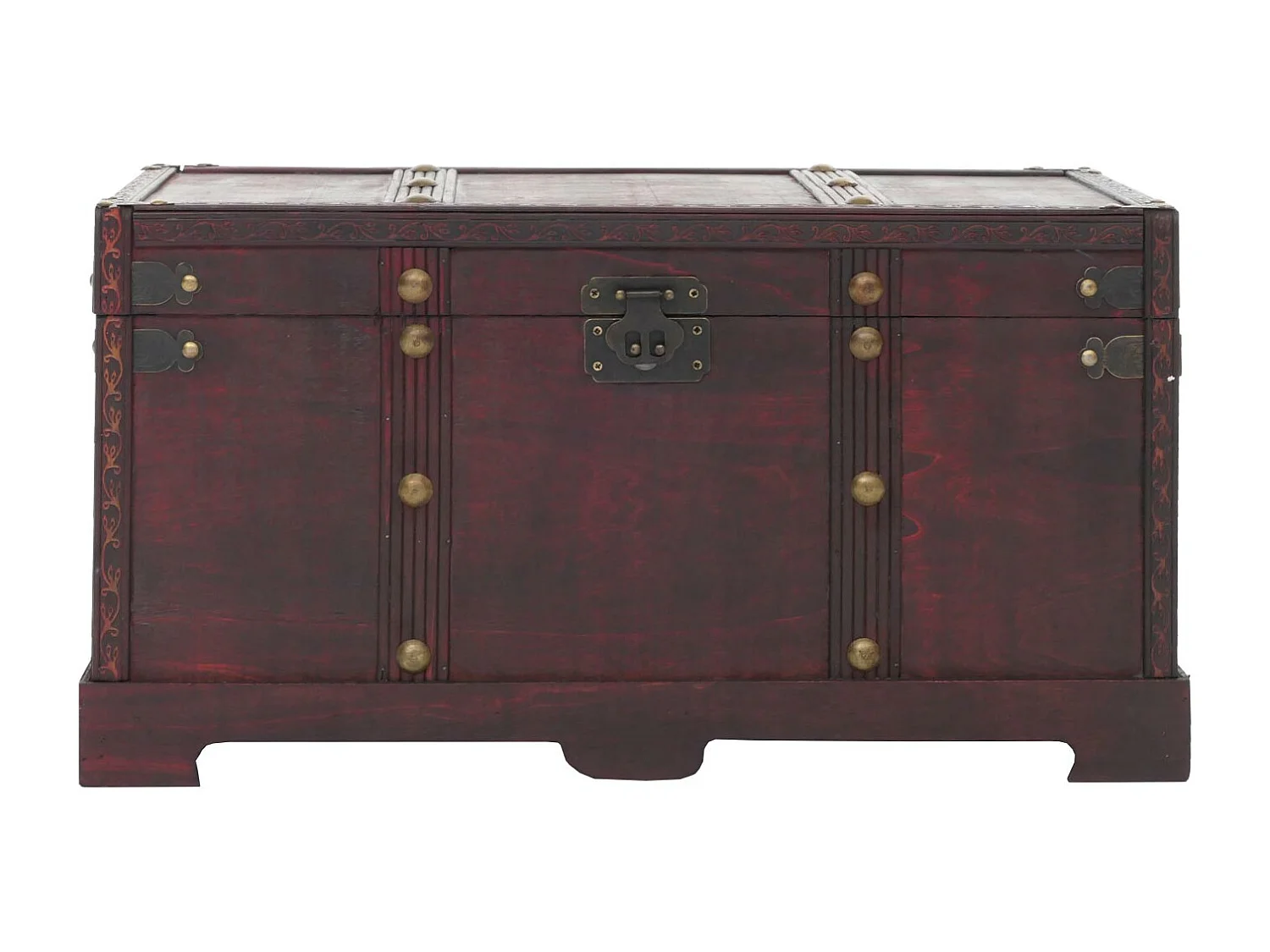 Holztruhe Antibes, Eckig