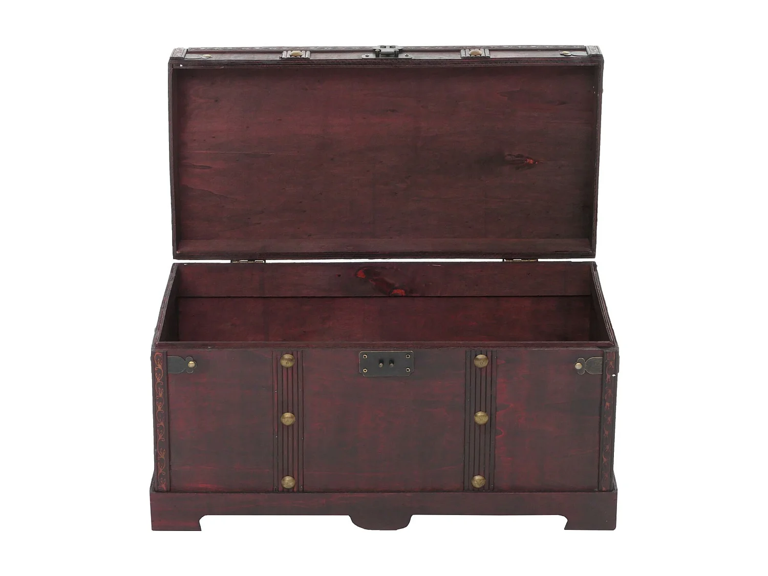 Holztruhe Antibes, Eckig