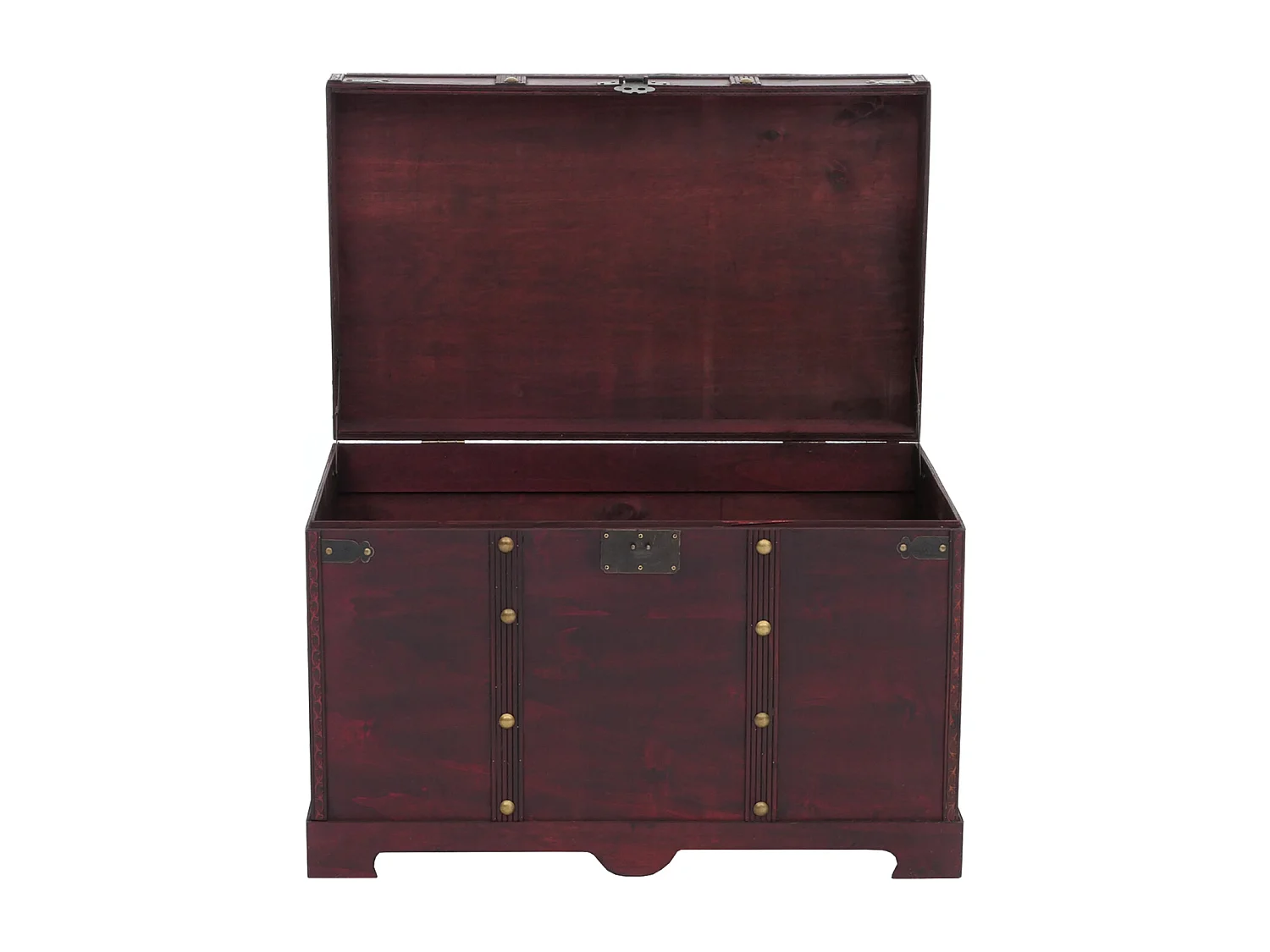 Holztruhe Antibes, Eckig