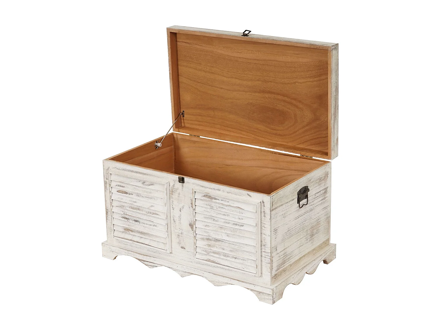 Houten kist H356,  wit