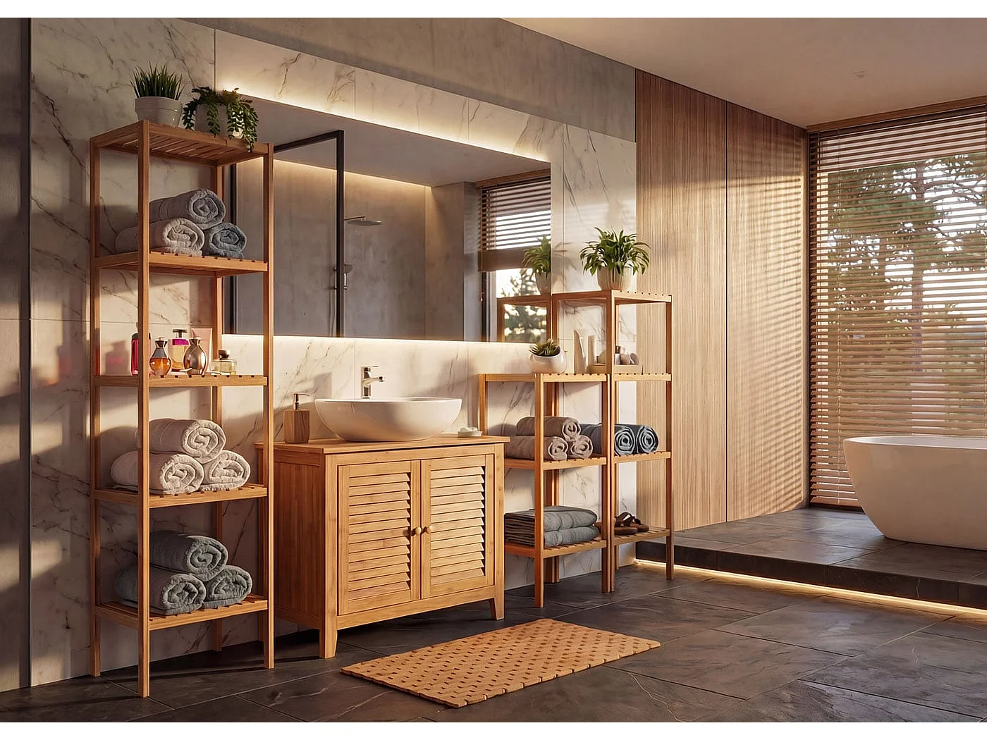 Zestaw łazienkowy MCW-B18