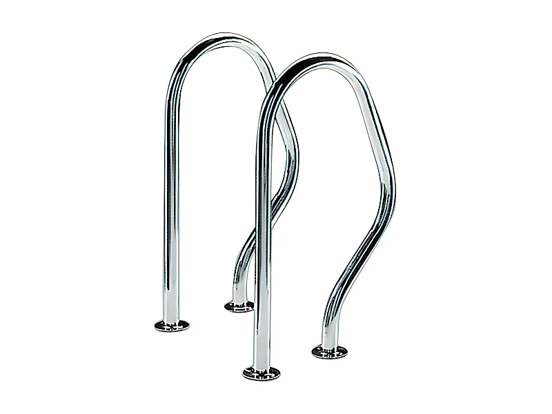 Sorties de bain pour piscine - 47 x 80 cm - Inox - A visser