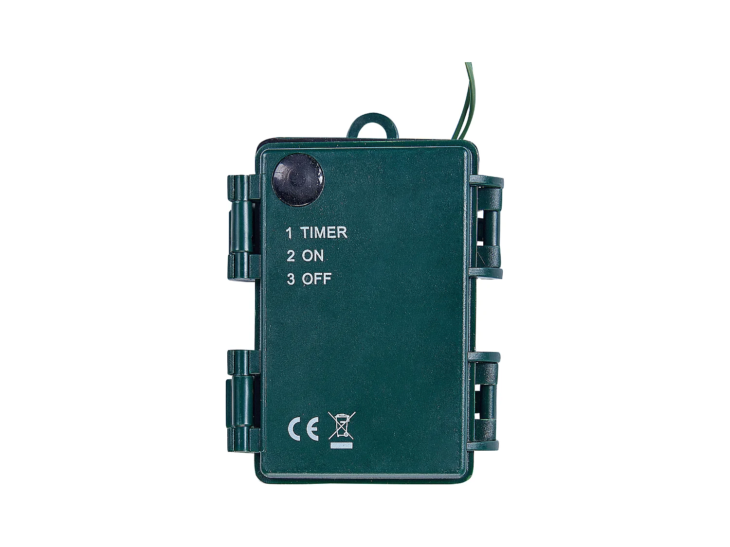 Dekokranz grün mit LED-Beleuchtung Zapfen ⌀ 60 cm KAMERUN