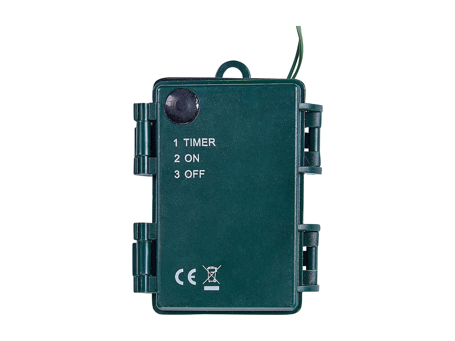 Couronne de Noël LED ELBRUS Vert 60 cm