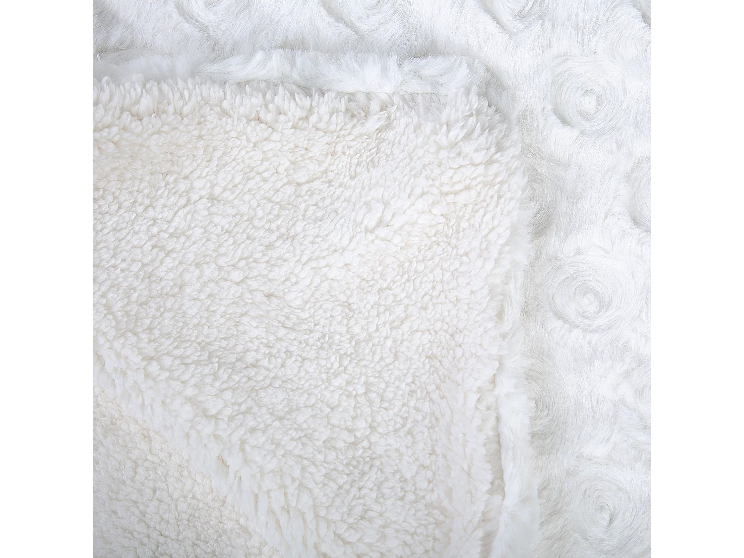 Couvre-lits KANDILLI 200 x 220 cm Blanc cassé