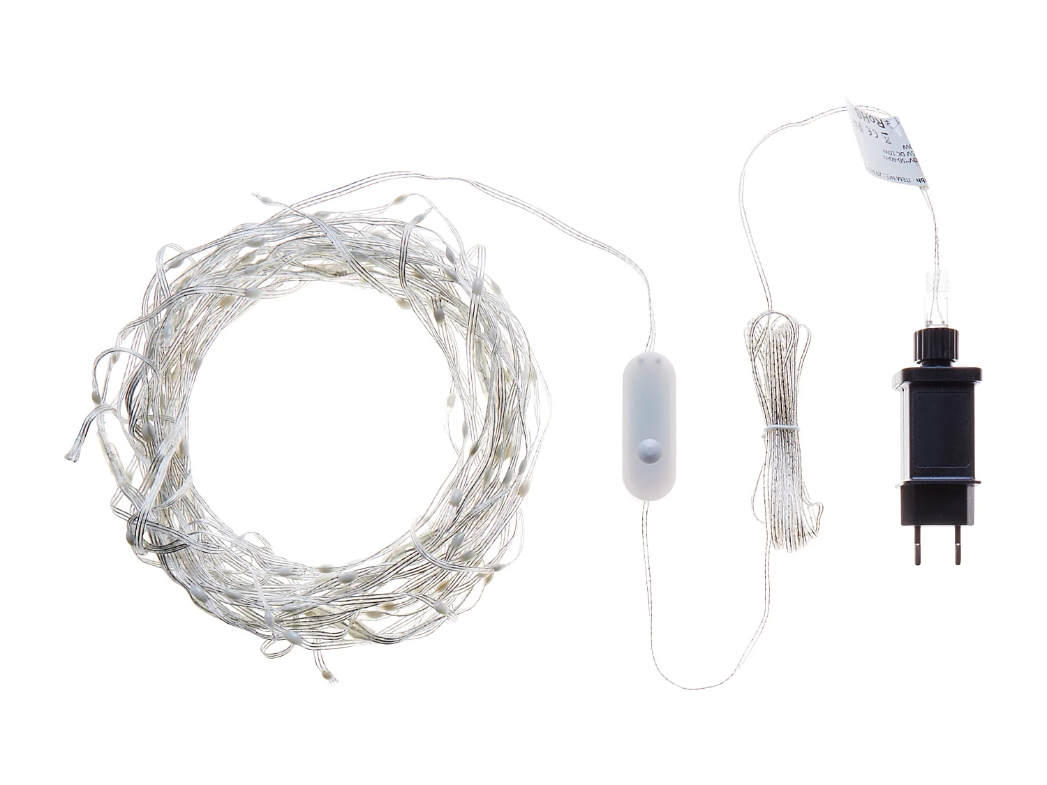 Rideau lumineux LED intelligente avec l'application KULUSUK 150 x 320 cm Multicolore