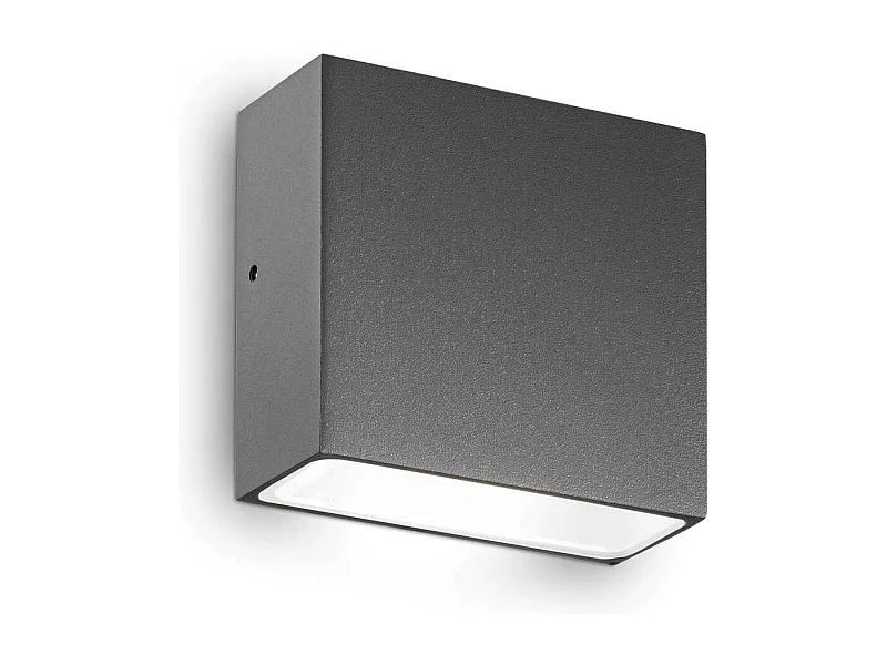 Ideal Lux Tetris-1 Applique murale d'extérieur à 1 ampoule anthracite IP44, G9
