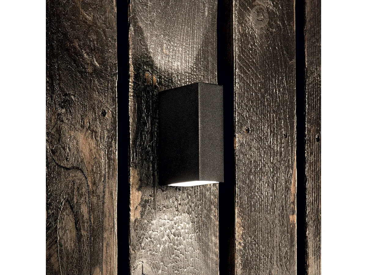Ideal Lux Tetris-2 - Applique da esterno Up Down a 2 luci Antracite IP44, G9