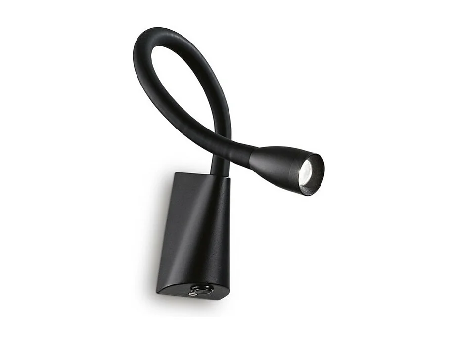 Ideal Lux Goose Lampes de lecture LED 1 lumière noire