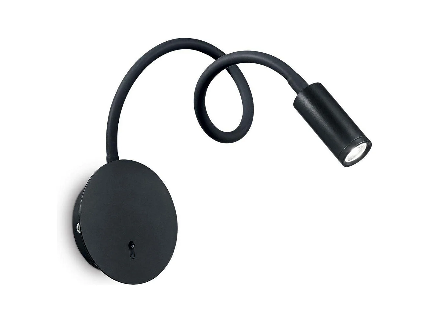 Ideal Lux Focus-2 Applique murale LED 1 lumière noire