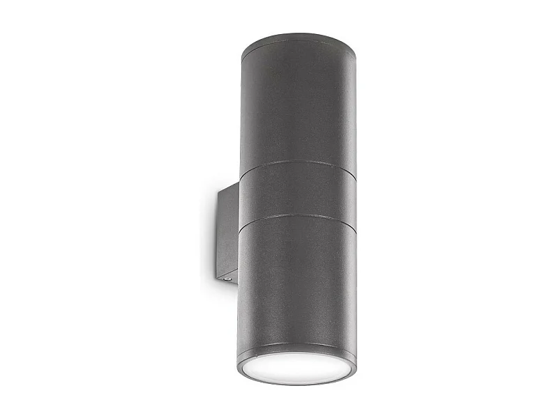 Ideal Lux GUN Applique d'extérieur Up Down 2 Lumières Anthracite IP54, E27