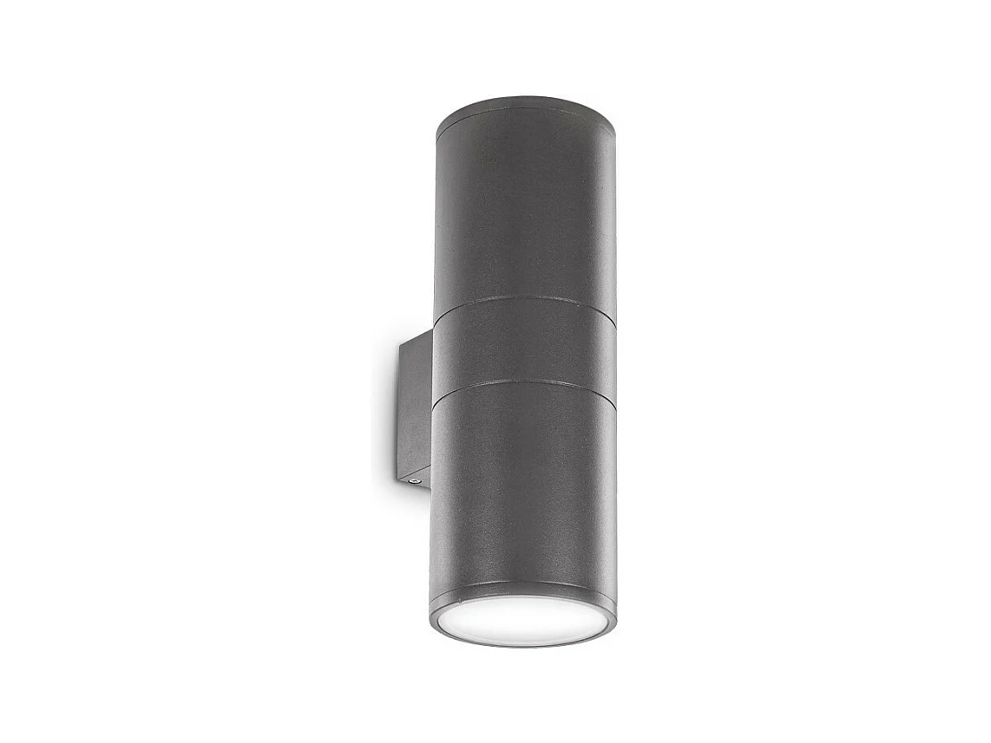 Ideal Lux GUN Applique d'extérieur Up Down 2 Lumières Anthracite IP54, E27