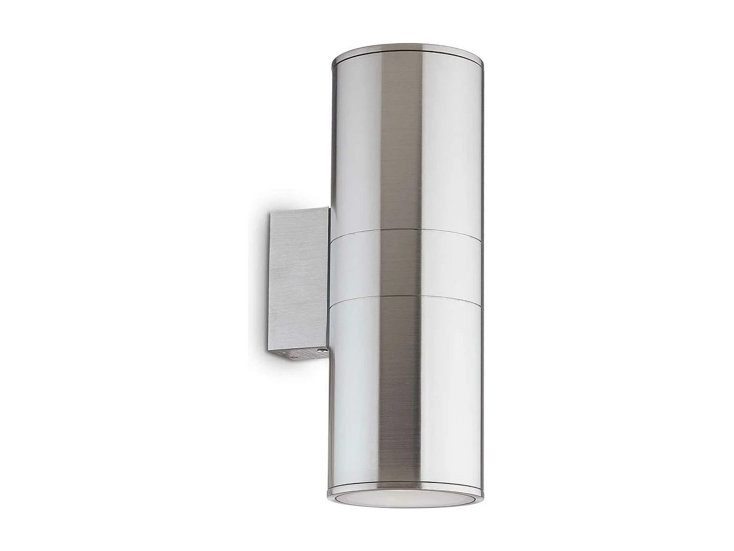 Applique d'extérieur  2 luminaires en aluminium avec des finitions différentes