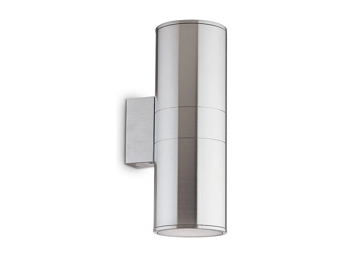 Applique d'extérieur  2 luminaires en aluminium avec des finitions différentes