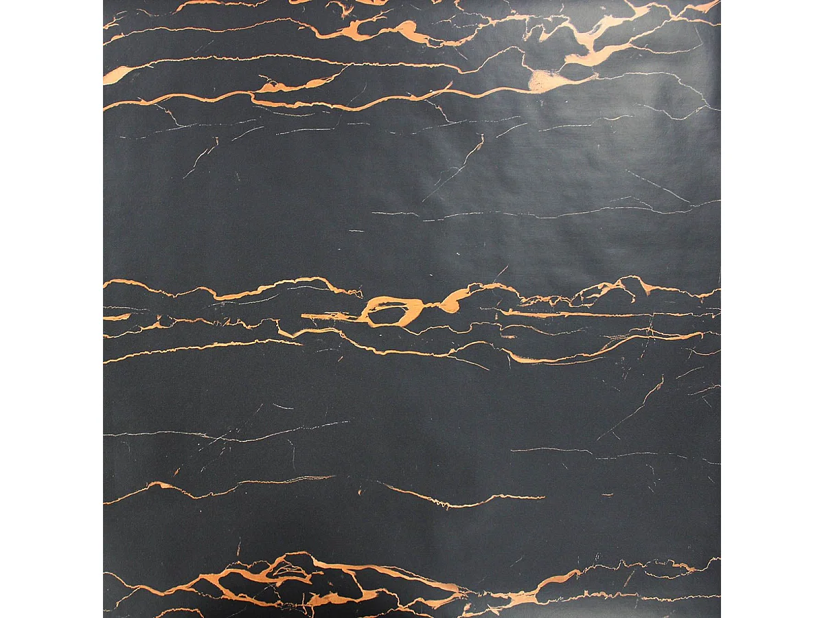 Rouleau Adhésif Fantaisie "Marbre" 45x200cm Noir