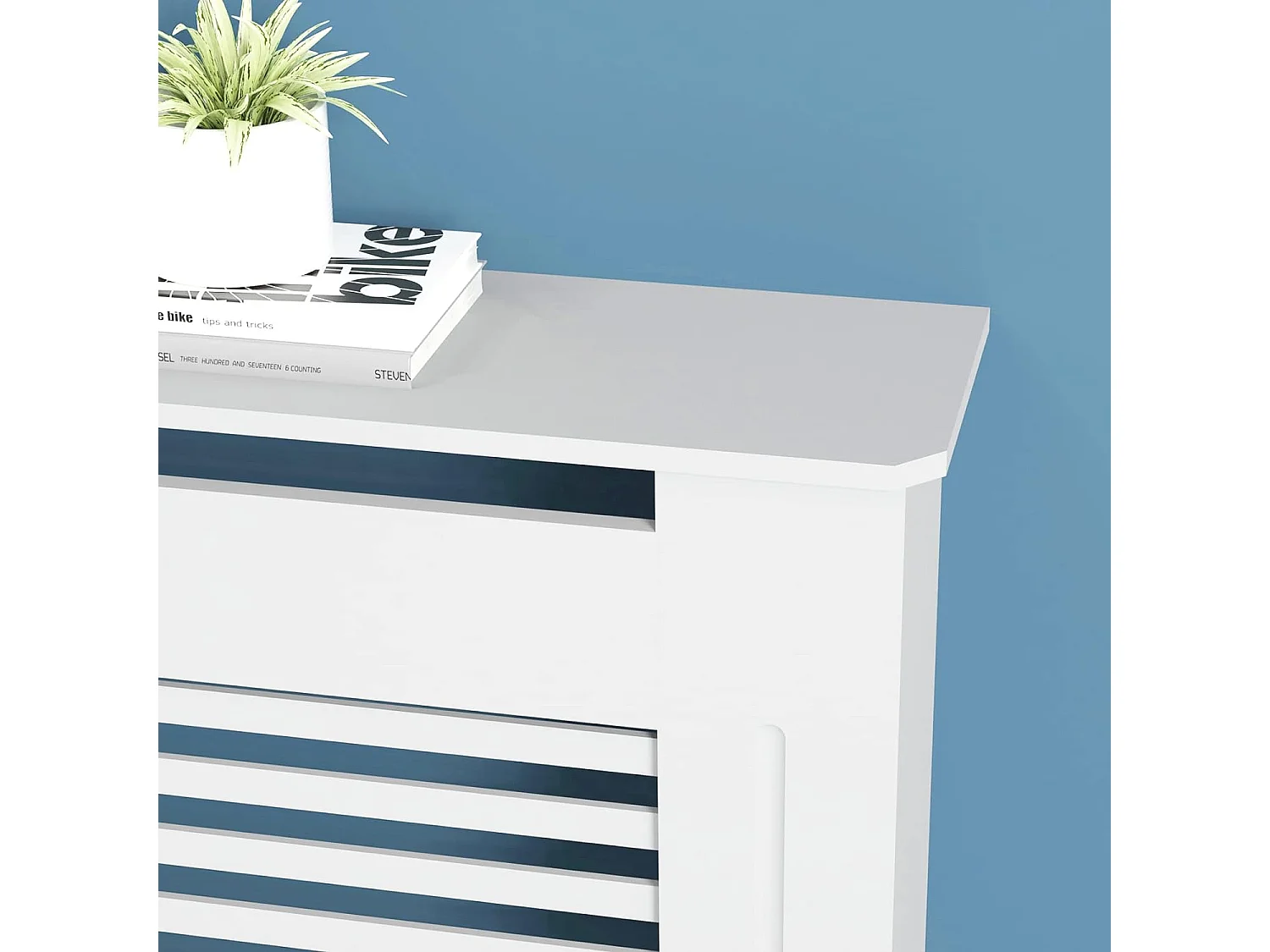 Cache radiateur grille bois cache radiateur maison en mdf couvre radiateur mural couverture de radiateur 172x19x92cm