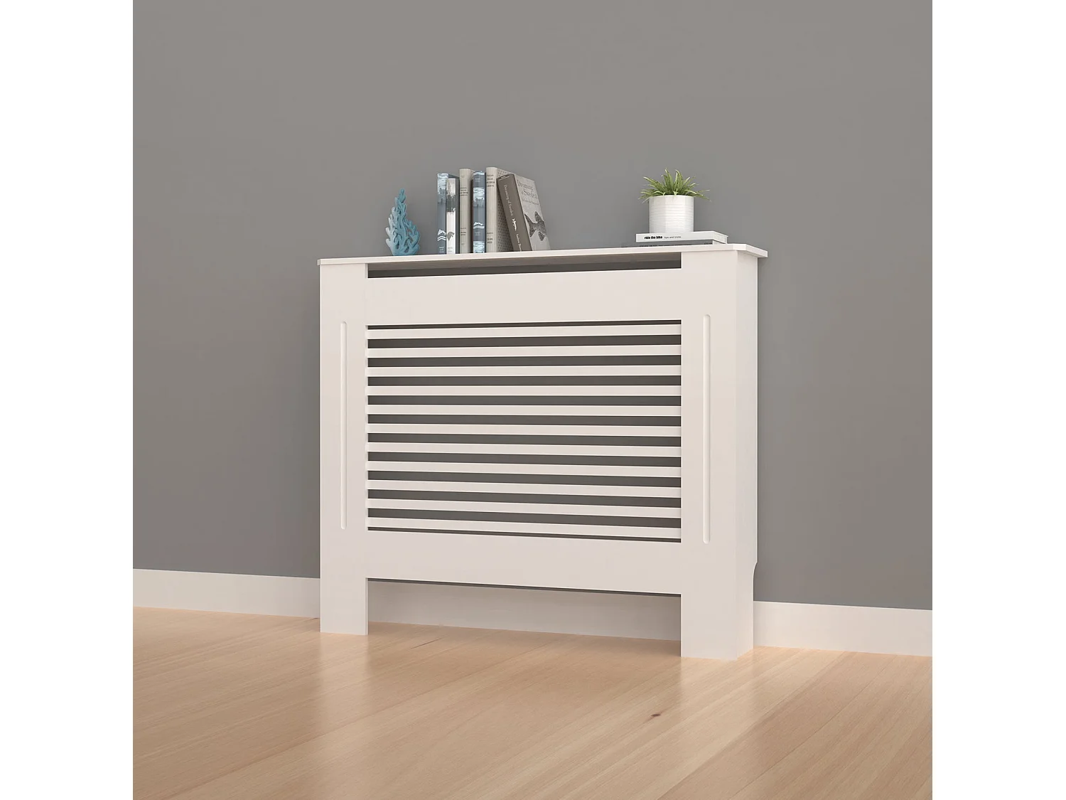 Couvre radiateur grille mural bois cache radiateur en mdf cache radiateur maison couverture de radiateur 78x19x92cm