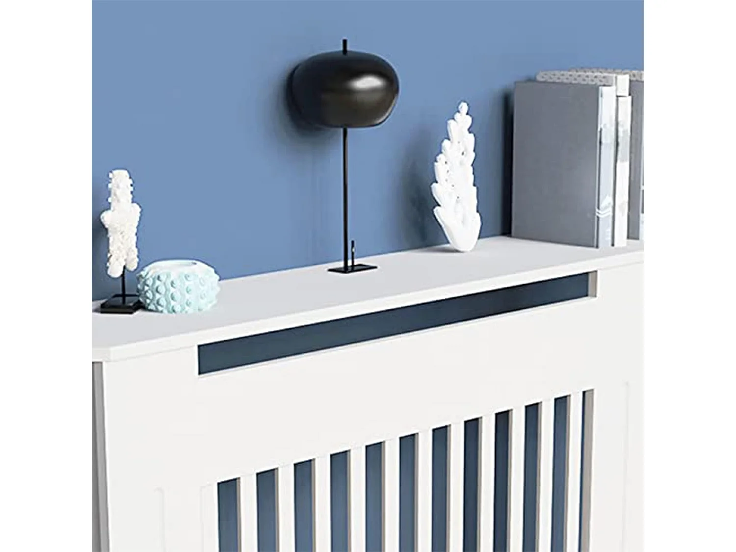 Couverture de radiateur en mdf cache radiateur grille cache radiateur maison couvre radiateur bois mural 78x19x92cm