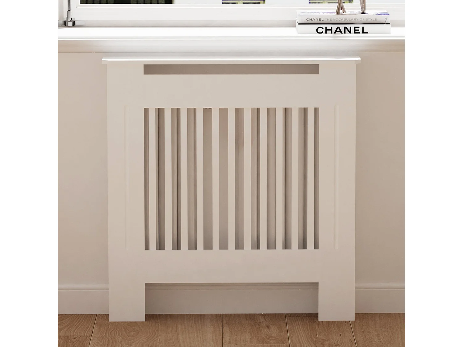 Couverture de radiateur mural cache radiateur grille cache radiateur maison en mdf couvre radiateur bois 78x19x101.2cm