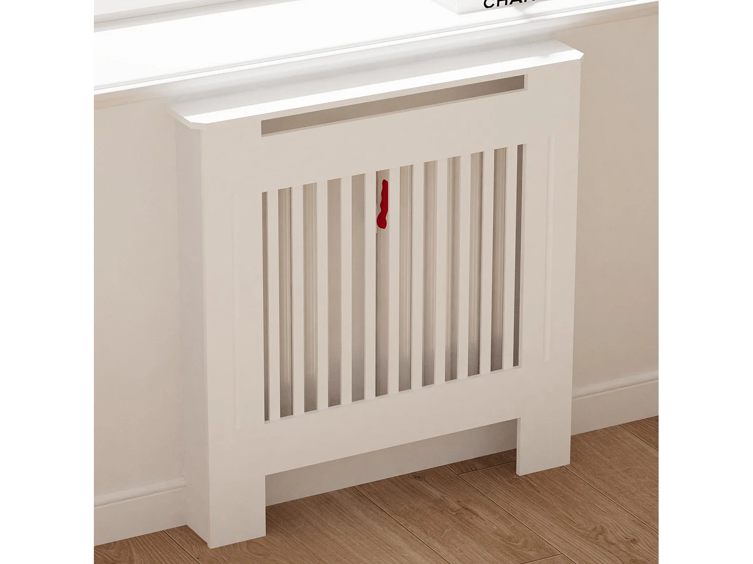 Couverture de radiateur mural cache radiateur grille cache radiateur maison en mdf couvre radiateur bois 78x19x101.2cm