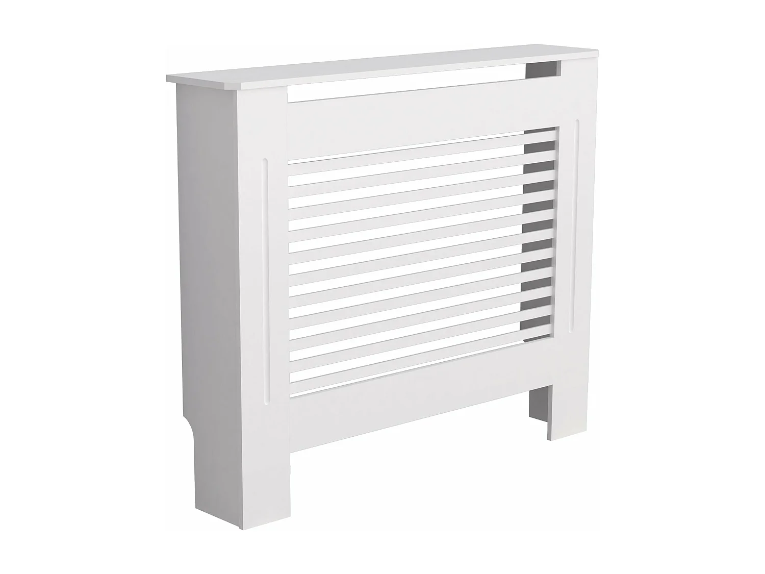 Cache radiateur grille couverture de radiateur mural cache radiateur maison en mdf couvre radiateur bois 78x19x101.2cm