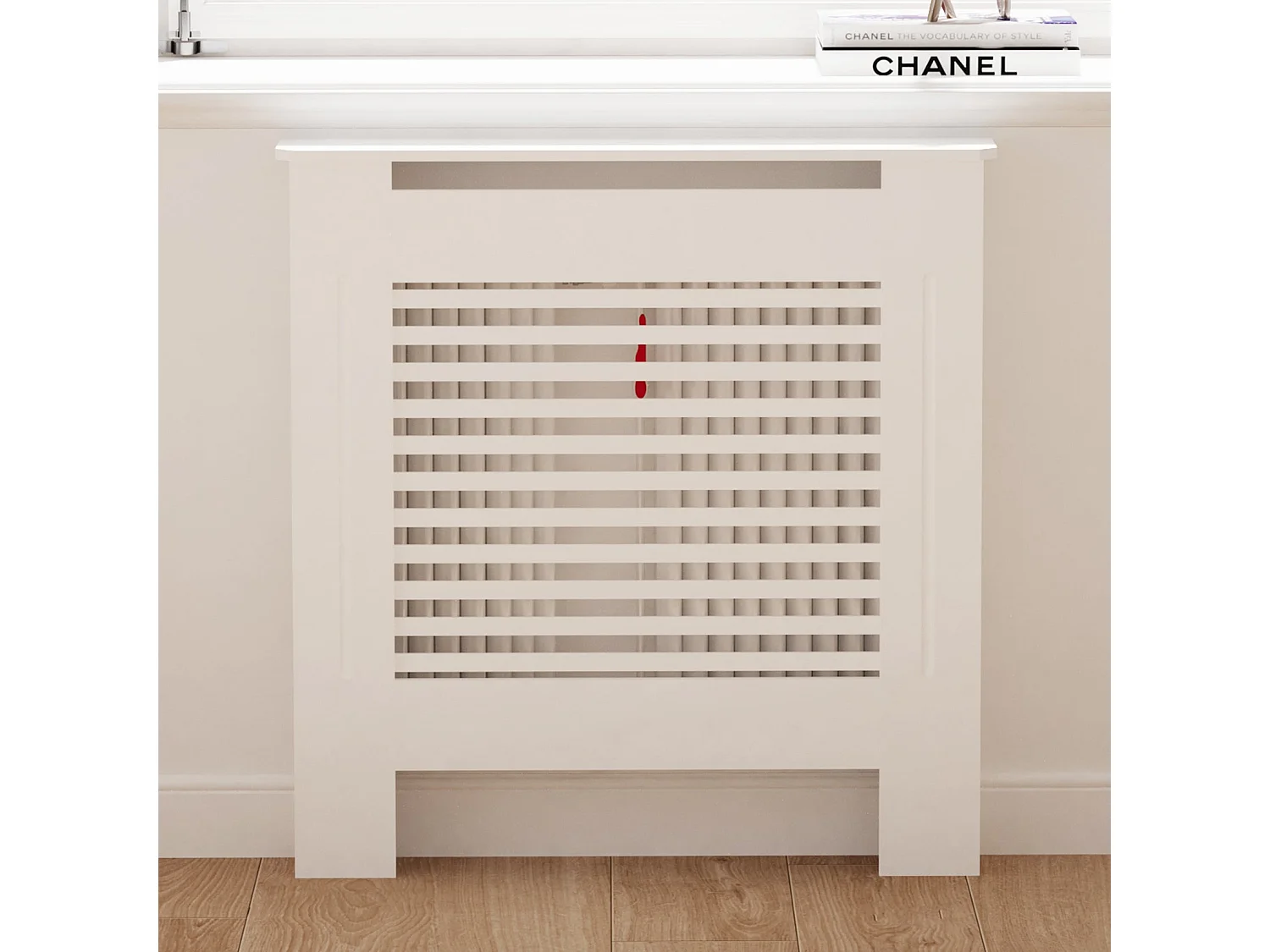 Cache radiateur grille couverture de radiateur mural cache radiateur maison en mdf couvre radiateur bois 78x19x101.2cm