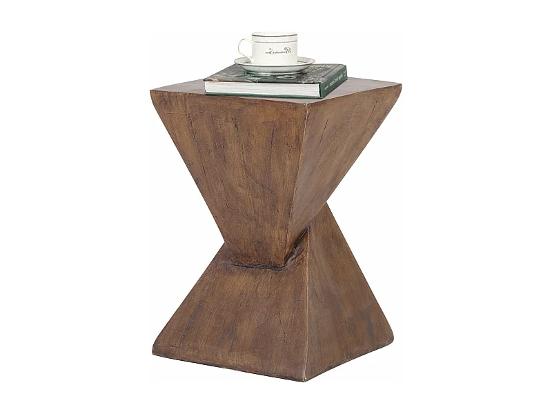 Table console entrée bois vintage couloir de salon pour couloir 82x32x81.5cm