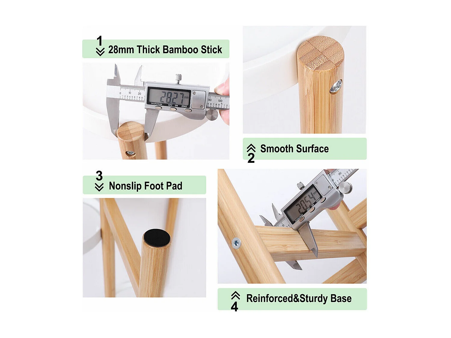 Porte plante à 4 niveaux escalier étagère plantes sur pieds pour salon balcon jardin 80x51cm