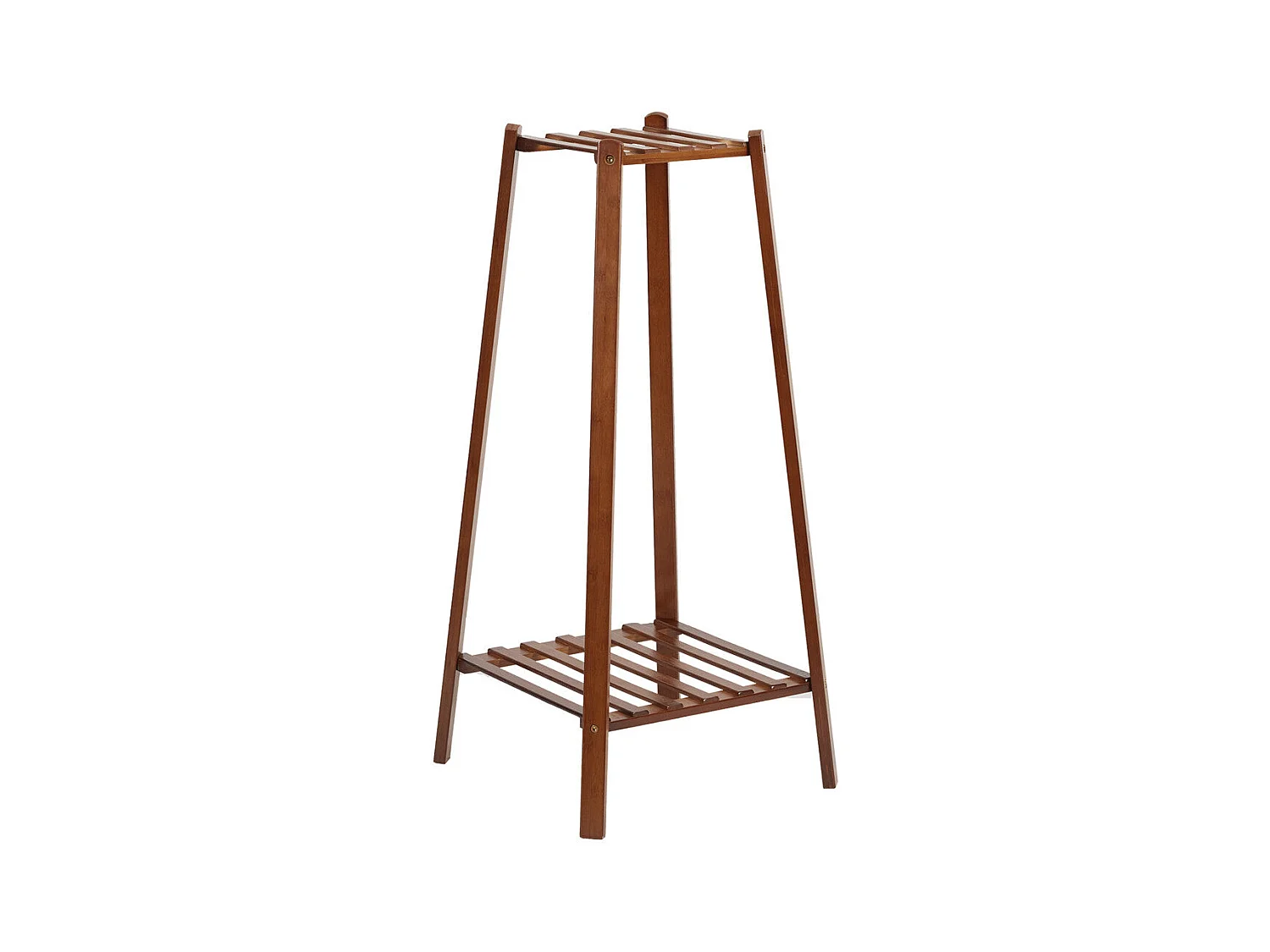 Étagère plante balcon porte plante en bois massif support pour plantes 58x50x11.5cm