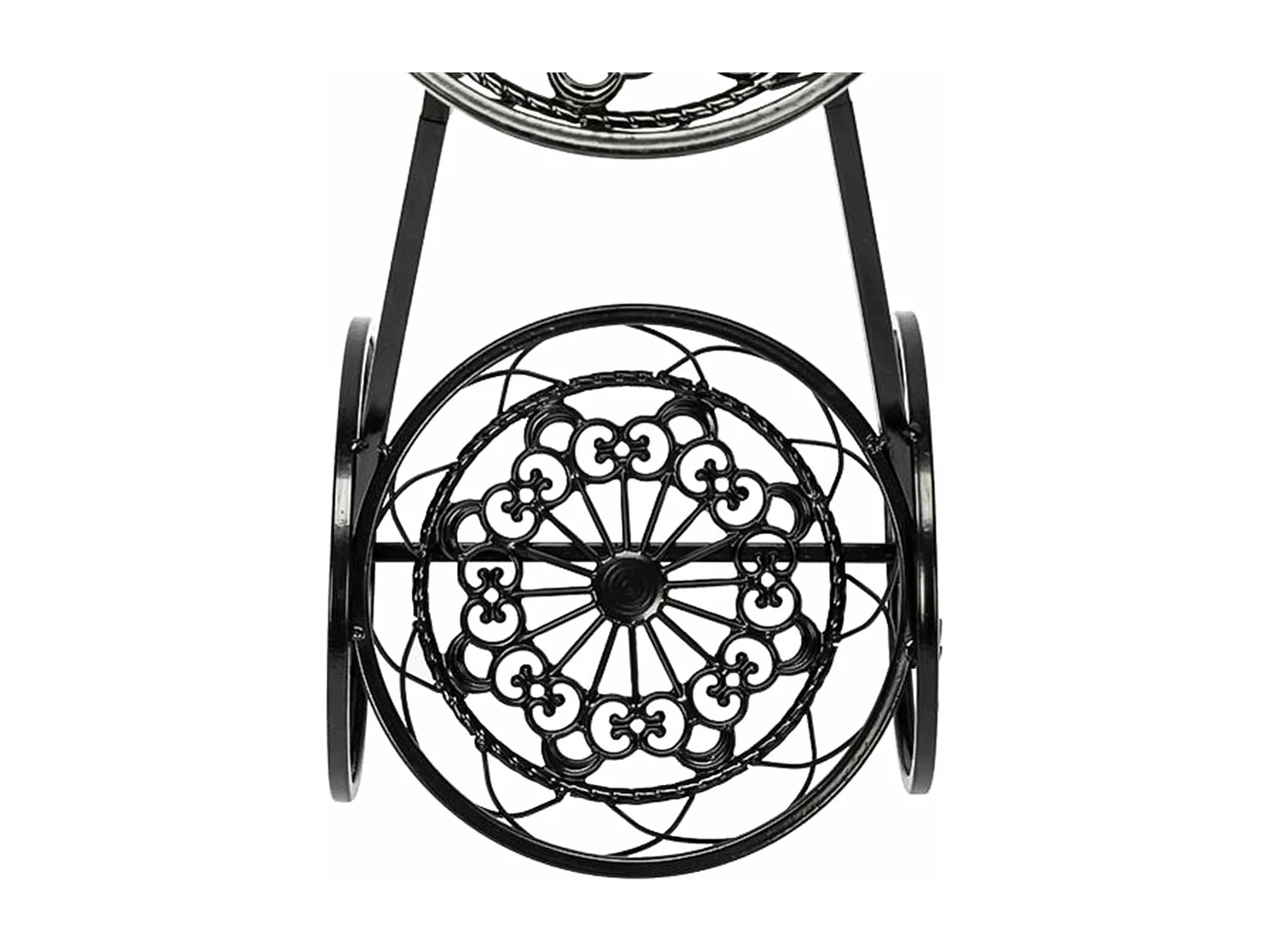 Porte plante intérieur étagère plantes avec 3 support pot de fleur 82x50x25cm