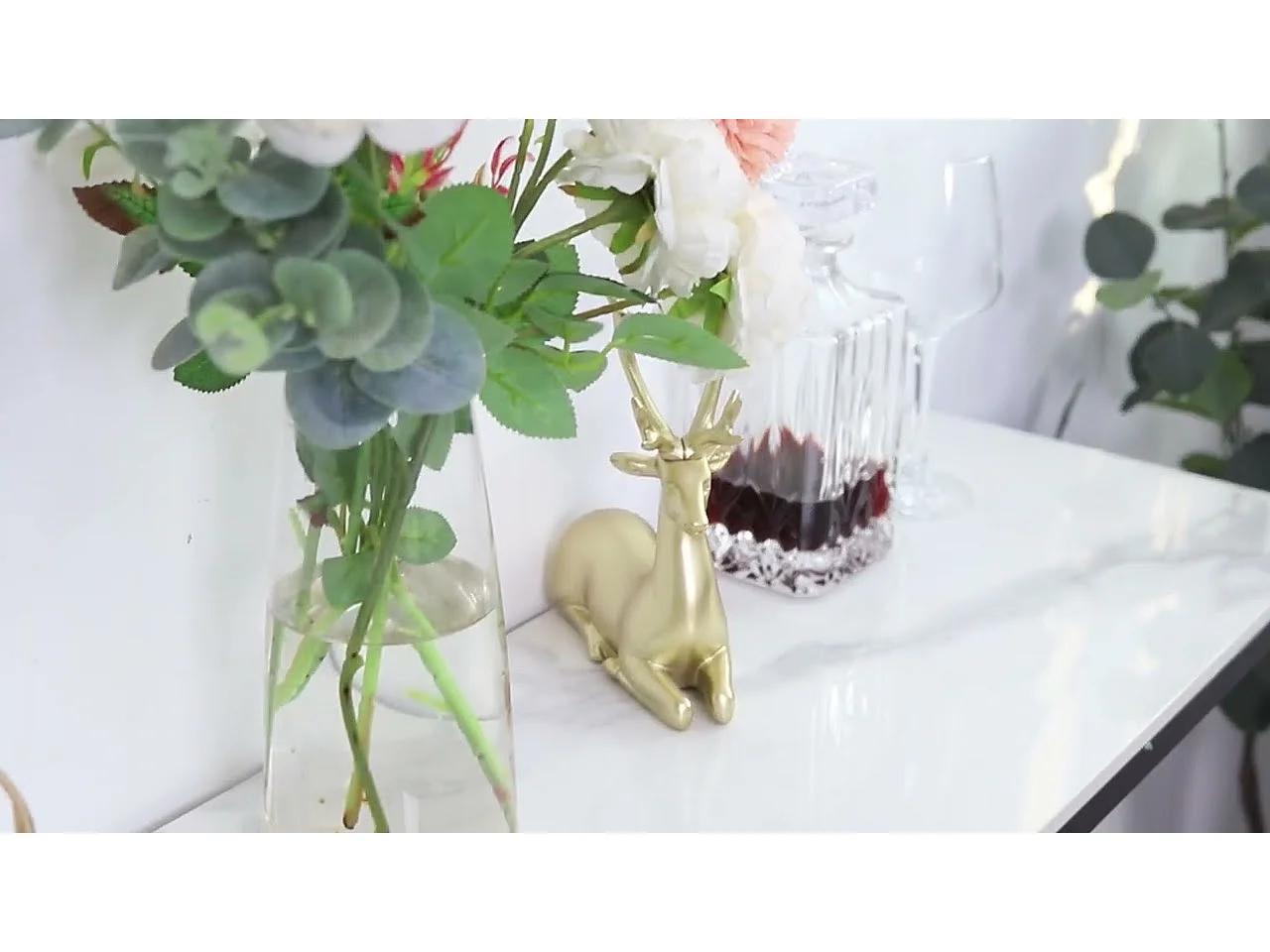 Table console meuble entrée marbre bout de canapé pour salon 118x30x78cm