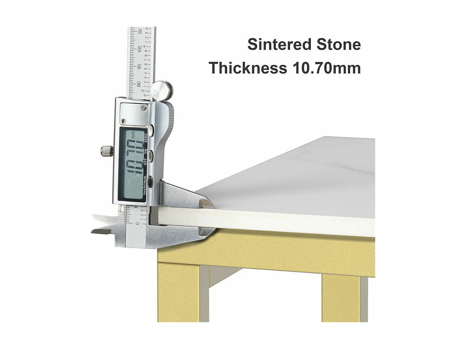 Table console entree en marbre blanche cadre en fer pour salon, entrée, couloir 100x30x78.5cm